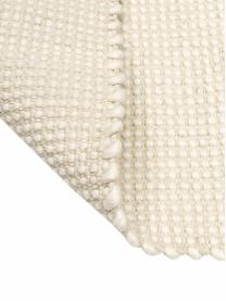 Handgewebter Wollteppich Amaro, Flor: 100 % Wolle, Cremeweiß, B 200 x L 300 cm (Größe L)