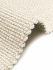 Handgewebter Wollteppich Amaro, Flor: 100 % Wolle, Cremeweiß, B 200 x L 300 cm (Größe L)