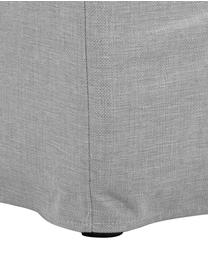 Sofá Zach (2 plazas), Tapizado: polipropileno Alta resist, Estructura: aglomerado y madera maciz, Patas: plástico, Tejido gris, An 183 x F 90 cm