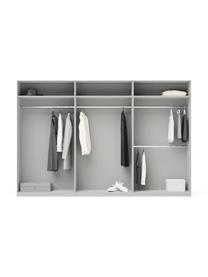 Modularer Drehtürenschrank Leon, 300 cm Breite, mehrere Varianten, Korpus: Spanplatte, FSC-zertifizi, Grau, Classic Interior, B 300 x H 236 cm