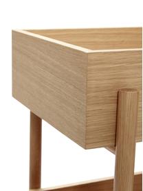 Rangement en bois de chêne Stack, Bois de chêne, certifié FSC, Bois de chêne, larg. 43 x haut. 90 cm
