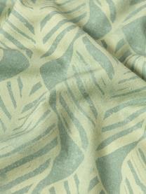 Kissenhüllen Armanda mit grafischem Muster, 2er-Set, 80 % Polyester, 20 % Baumwolle, Grüntöne, B 45 x L 45 cm