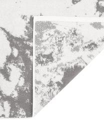 Handtuch-Set Malin mit Marmor-Print, 3-tlg., Grau, Cremeweiß, Set mit verschiedenen Größen