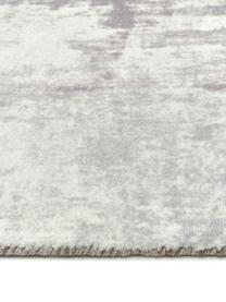 Tappeto di design a pelo corto grigio Aviva, 100% poliestere, certificato GRS, Tonalità grigie, Larg. 200 x Lung. 300 cm (taglia L)