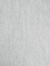 Sofa Melva (3-osobowa), Tapicerka: 100% poliester Dzięki tka, Stelaż: lite drewno sosnowe, cert, Nogi: tworzywo sztuczne, Jasnoszara tkanina, S 238 x G 101 cm