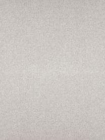 Chaise longue in tessuto beige con piedini in metallo Fluente, Rivestimento: 80% poliestere, 20% ramiè, Struttura: legno di pino massiccio, Piedini: metallo verniciato a polv, Tessuto beige, Larg. 202 x Prof. 85 cm, schienale a sinistra