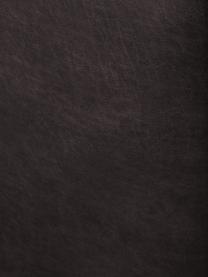 Divano componibile 3 posti in pelle riciclata Lennon, Rivestimento: pelle riciclata (70% pell, Struttura: legno di pino massiccio, , Piedini: plastica, Pelle grigio marrone, Larg. 238 x Prof. 119 cm