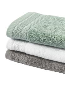 Handtuch Premium aus Bio-Baumwolle in verschiedenen Grössen, 100 % Bio-Baumwolle, GOTS-zertifiziert (von GCL International, GCL-300517)
 Schwere Qualität, 600 g/m², Dunkelgrau, XS Gästehandtuch, B 30 x L 30 cm, 2 Stück