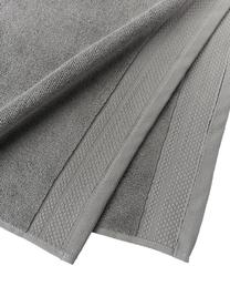 Handtuch Premium aus Bio-Baumwolle in verschiedenen Grössen, 100 % Bio-Baumwolle, GOTS-zertifiziert (von GCL International, GCL-300517)
 Schwere Qualität, 600 g/m², Dunkelgrau, XS Gästehandtuch, B 30 x L 30 cm, 2 Stück