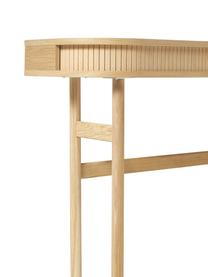 Konzolový stolek s žebrováním Front, Dřevo, Š 100 cm, V 80 cm