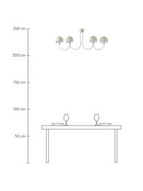 Plafondlamp Eva, Beige, B 101 x H 40 cm
