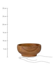 Miseczka z drewna mahoniowego Zeline, 2 szt., Drewno mahoniowe, Odcienie brązowego, Ø 15 x W 8 cm