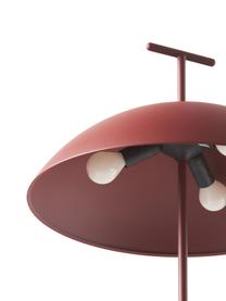 Kleine design LED vloerlamp Geen-A, Lamp: gepoedercoat metaal, Baksteenrood, Ø 41 x H 132 cm
