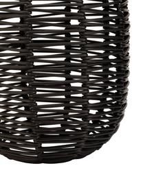 Solar Außenleuchte Sunshine Treasure zum Hängen oder Stellen, Lampenschirm: Polyrattan, Schwarz, Ø 16 x H 20 cm
