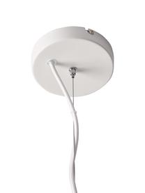 Lámpara de techo Memphis, Poliresina, Blanco crema, An 40 x F 25 cm