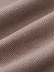 Funda de cojín de algodón bordado Maree, 100% algodón, Beige, gris, An 45 x L 45 cm