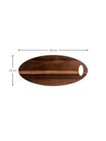 Prkénko z akáciového dřeva Ante, Akáciové dřevo, Akáciové dřevo, Š 50 cm, H 23 cm