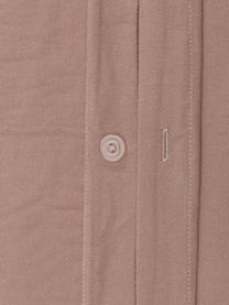 Flanell-Kissenbezüge Biba in Braun, 2 Stück, Webart: Flanell Flanell ist ein k, Braun, B 40 x L 80 cm