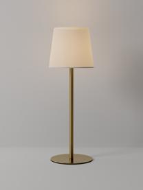 Lampa stołowa z funkcją przyciemniania Fausta, Odcienie złotego, biały, Ø 13 x W 37 cm