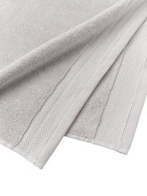 Asciugamano in varie misure Premium, 100% cotone organico certificato GOTS (da GCL International, GCL-300517).
Qualità pesante, 600 g/m², Grigio chiaro, Asciugamano, Larg. 50 x Lung. 100 cm
