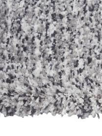 Tapis moelleux chiné poils longs gris Marsha, Tons gris, larg. 80 x long. 150 cm (taille XS)