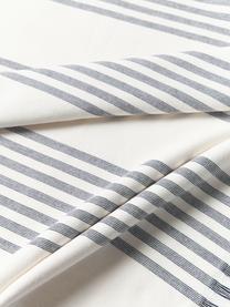 Fouta con flecos Aren, Azul, negro, An 100 x L 180 cm