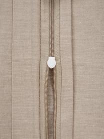 Pościel z bawełny z efektem sprania Arlene, Beżowy, 135 x 200 cm + 1 poduszka 80 x 80 cm