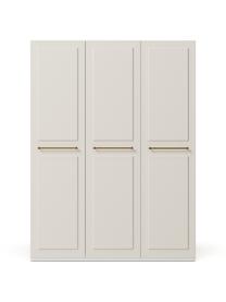 Armoire modulaire beige 3 portes battantes Charlotte, différentes variantes, Beige clair, larg. 150 x haut. 200 cm, Basic Interior
