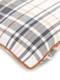 Kostkovaný povlak na polštář s lemováním Stirling, 100% bavlna, Více barev, Š 45 cm, D 45 cm