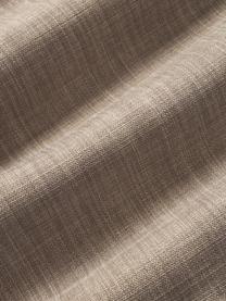 Kissenhülle Cressida mit zweifarbiger Kederumrandung, 100 % Polyester, Taupe, B 45 x L 45 cm