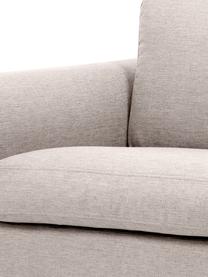 Sofa Cucita (2-Sitzer) mit Metall-Füßen, Bezug: Webstoff (Polyester) Der , Gestell: Massives Kiefernholz, FSC, Füße: Metall, lackiert, Webstoff Beige, B 187 x T 94 cm