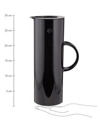 Thermoskan EM77, 1 L, ABS met glazen inleg, Zwart, glanzend, 1 l