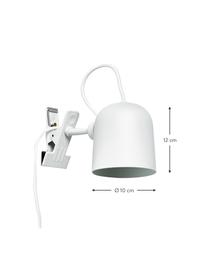Lampe de bureau Angle, Blanc, Ø 10 x haut. 12 cm