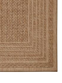 In- & outdoor vloerkleed Limonero in jute look, 100% polypropyleen, Bruin, B 200 x L 290 cm (maat L)