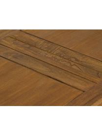 Tavolino da salotto in legno con contenitore Ohio, Legno lunare, Marrone, Larg. 110 x Alt. 65 cm