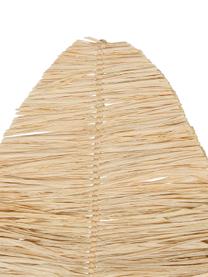 Wandobjecten Raphia van bamboehout, 3 stuks, Bamboe, Bamboehoutkleurig, B 26 x H 70 cm