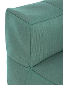 Fauteuil futon de jardin Sparrow, Tissu vert de jade, larg. 87 x haut. 64 cm