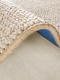 Kulatý koberec s viditelnou strukturou Lyon, Krémová, melanž, Š 140 cm, D 200 cm (velikost S)