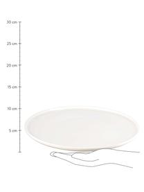 Plytký tanier z čínskeho porcelánu Oco, 6 ks, Čínsky porcelán
Mäkký porcelán, ktorý sa vyznačuje predovšetkým žiarivým, priehľadným leskom, Slonovinová kosť, Ø 27 cm x V 2 cm