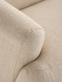 Divano angolare componibile Sofia, Rivestimento: Teddy (100% polipropilene, Struttura: abete rosso, truciolare, , Tessuto beige chiaro, Larg. 272 x Prof. 160 cm, chaise-longue a destra