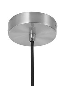 Lampada a sospensione Lucille, Baldacchino: metallo, spazzolato, Bianco, argentato, Ø 35 x Alt. 30 cm