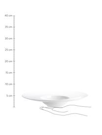 Grandes assiettes à pâtes en porcelaine Fine Bone China à table, 6 pièces, Porcelaine Fine Bone China
Fine Bone China est une porcelaine tendre, qui se distingue particulièrement par sa brillance et sa translucidité, Blanc, Ø 29 cm, haut. 5 cm