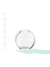 Vaso in vetro fatto a mano Centro, Bicchiere, Trasparente, Larg. 17 x Alt. 16 cm