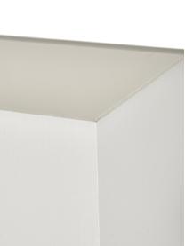 Lámpara de mesa Shanghai, Cromo, blanco, An 35 x Al 47 cm