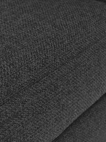 Sofa-Sessel Cucita in Anthrazit mit Metall-Füßen, Bezug: Webstoff (100% Polyester), Gestell: Massives Kiefernholz, FSC, Füße: Metall, lackiert, Webstoff Anthrazit, B 98 x T 94 cm