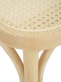 Sitzbank Franz mit Wiener Geflecht, Sitzfläche: Rattan, Gestell: Buchenholz, massiv, Helles Holz, B 110 x H 47 cm