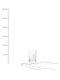 Vasos de chupito Sorgente, 6 uds., Vidrio, Transparente, Ø 5 x Al 8 cm, 70 ml