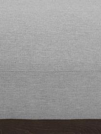 Bank Brooks (3-zits) met metalen poten, Bekleding: polyester De bekleding is, Frame: massief grenenhout, FSC-g, Lijst: gelakt grenenhout, FSC-ge, Poten: gepoedercoat metaal, Geweven stof grijs, B 230 x D 98 cm