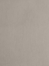 Chaise longue in velluto con piedini in metallo Fluente, Rivestimento: velluto (copertura in pol, Struttura: legno di pino massiccio, , Piedini: metallo verniciato a polv, Velluto beige, Larg. 202 x Prof. 85 cm, schienale a sinistra