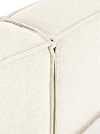 Gestoffeerd bed Lennon met opbergfunctie in beige, Bekleding: 100% polyester, Frame: massief grenenhout, FSC-g, Poten: hout, FSC-gecertificeerd,, Geweven stof beige, B 160 x L 200 cm